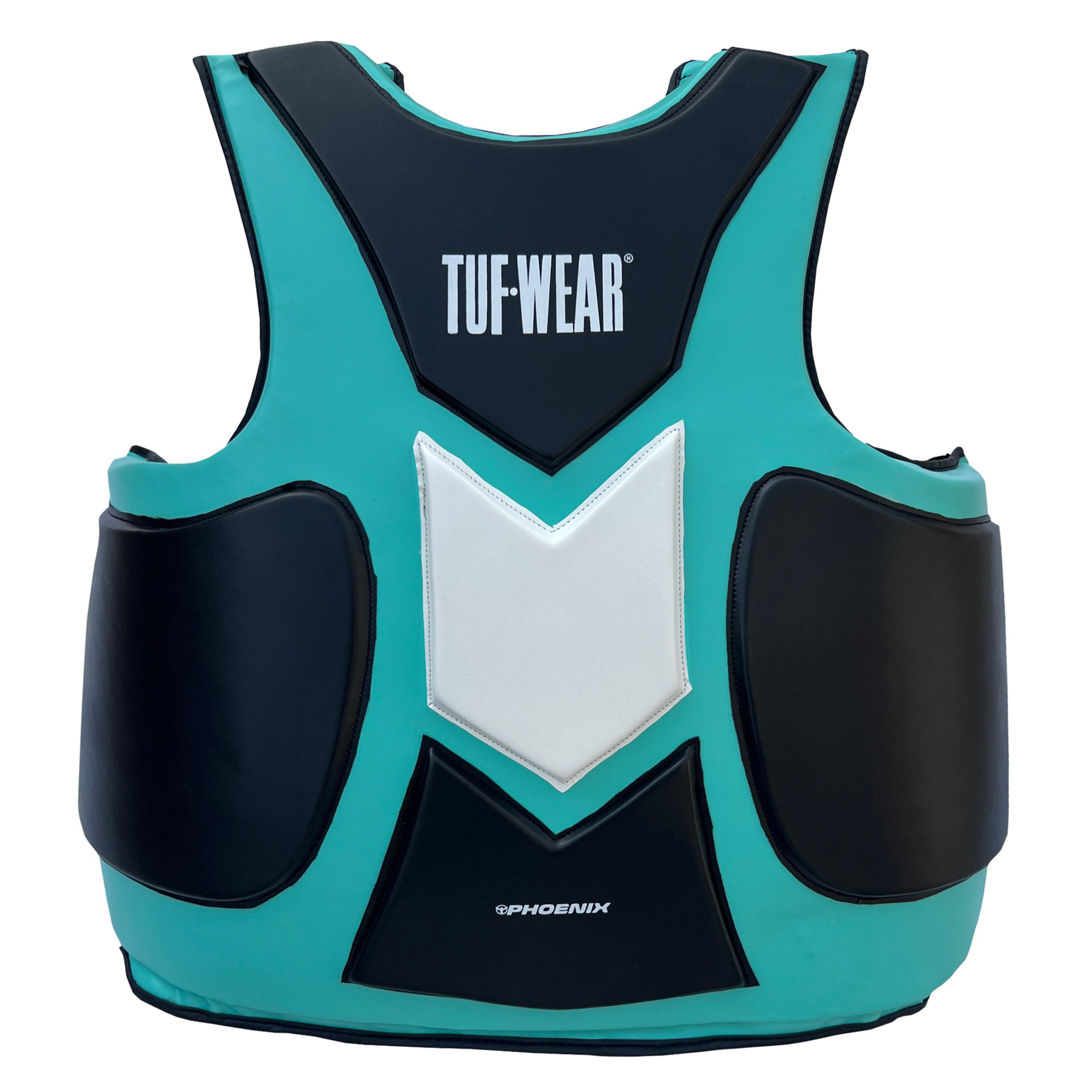 TW38031-LightGreen-Black-White-F1-4 Tuf Wear Phoenix Trainers Aid - Image 1