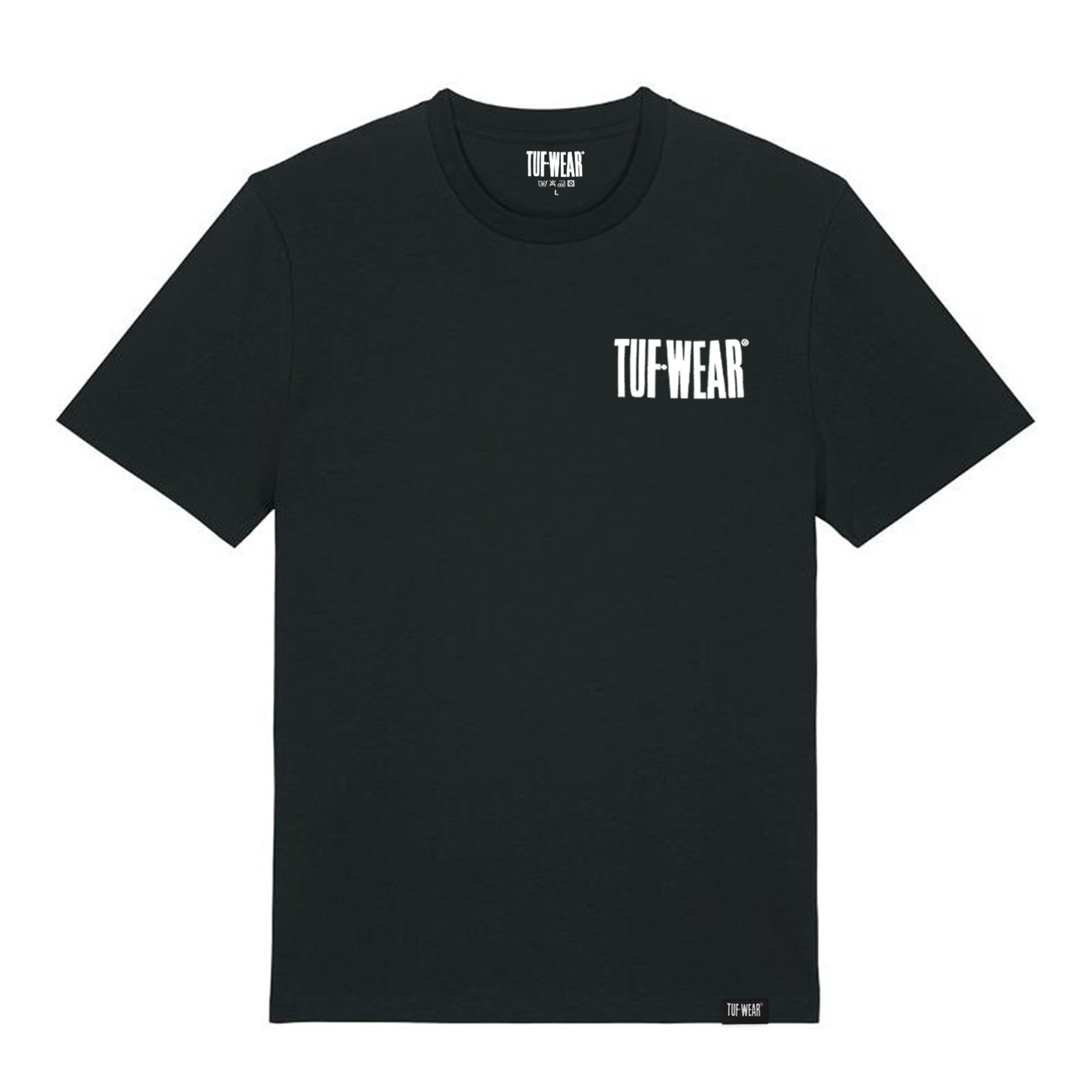 TWTW38155-CORNERBLACK-F1 Tuf Wear Foundation Tee - Image 1