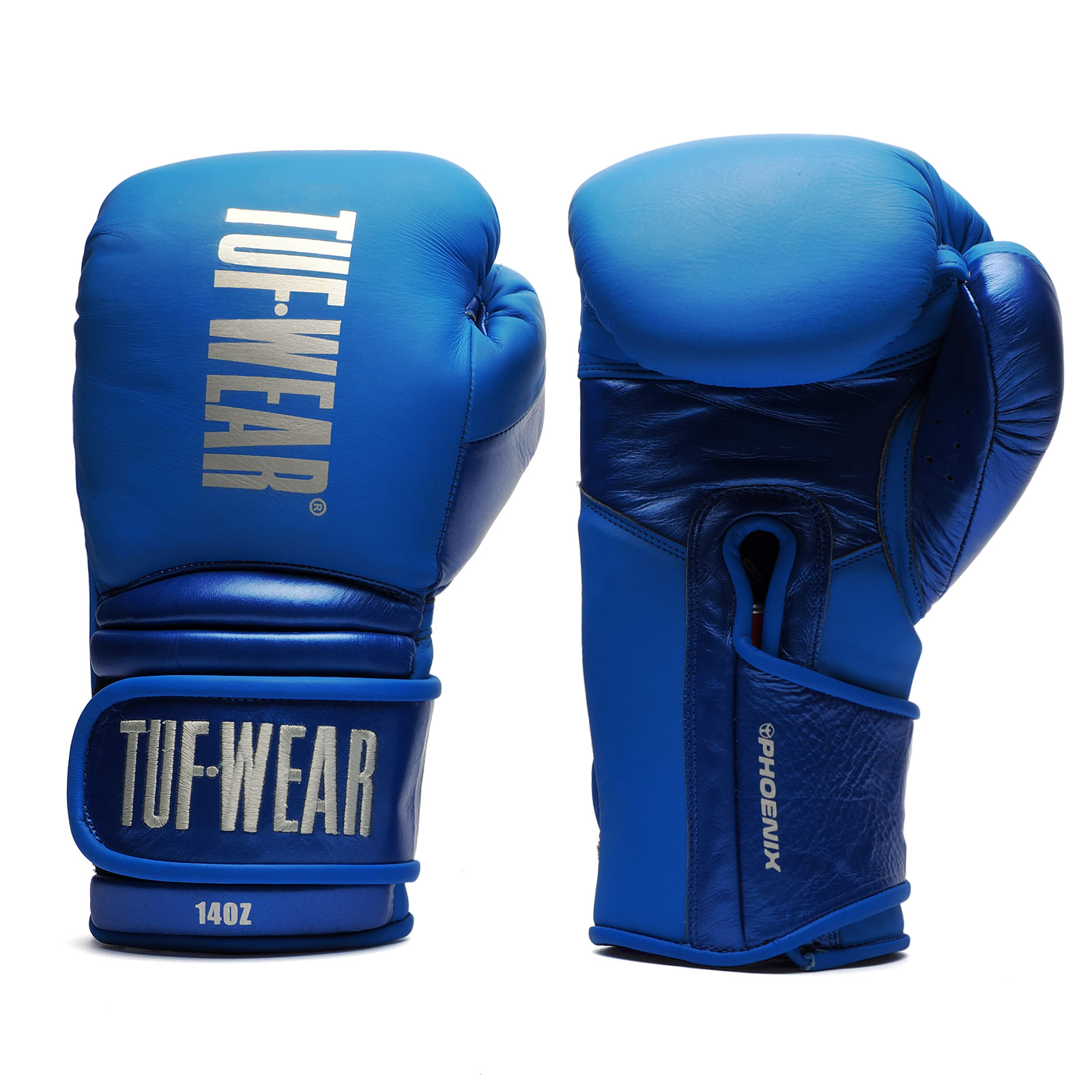 TW38029-MetallicBlue-F1 Tuf Wear Phoenix Spar Gloves - Image 1
