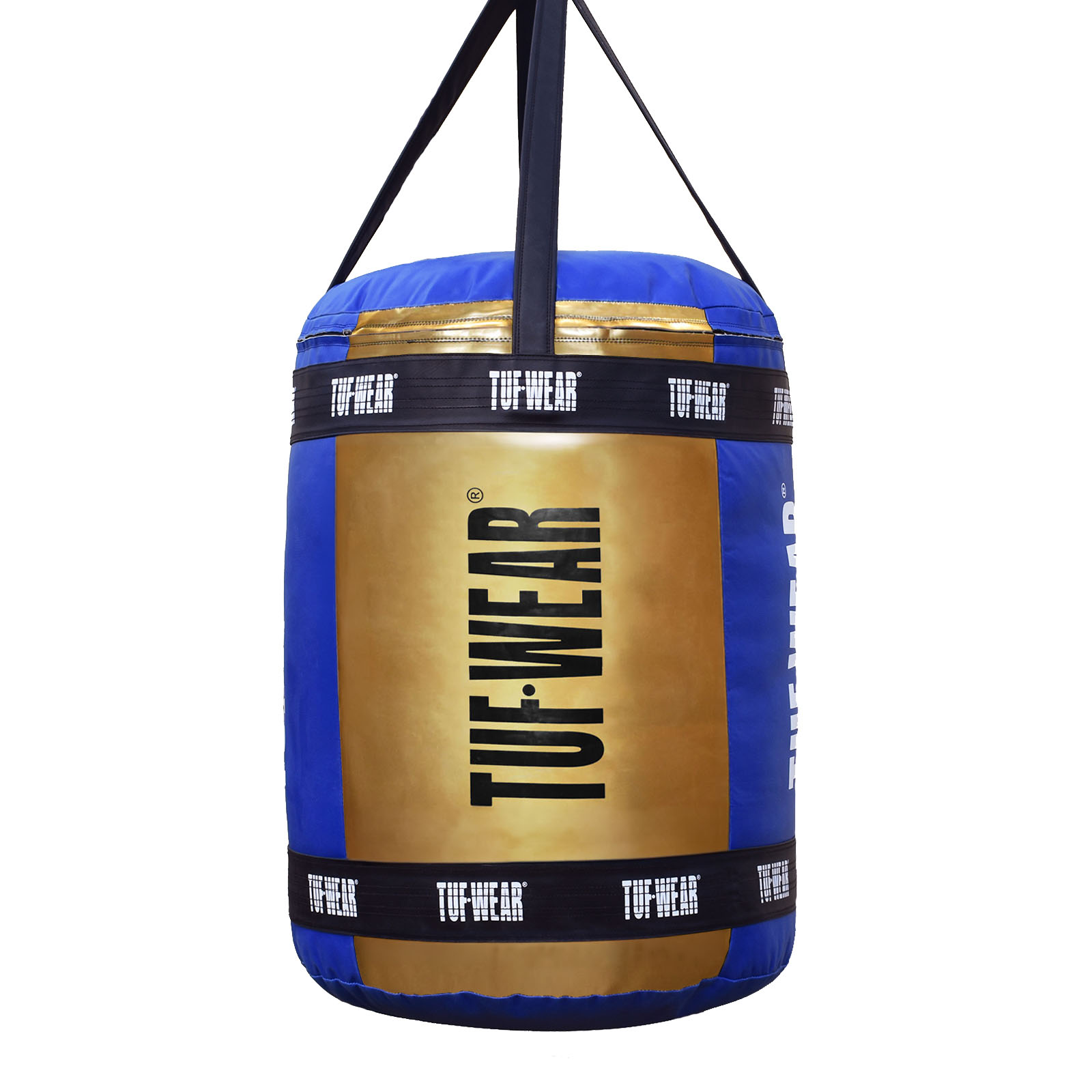 TW27655-BLUEGOLD-F1-1 Tuf Wear Balboa Mammoth Punchbag - Image 1