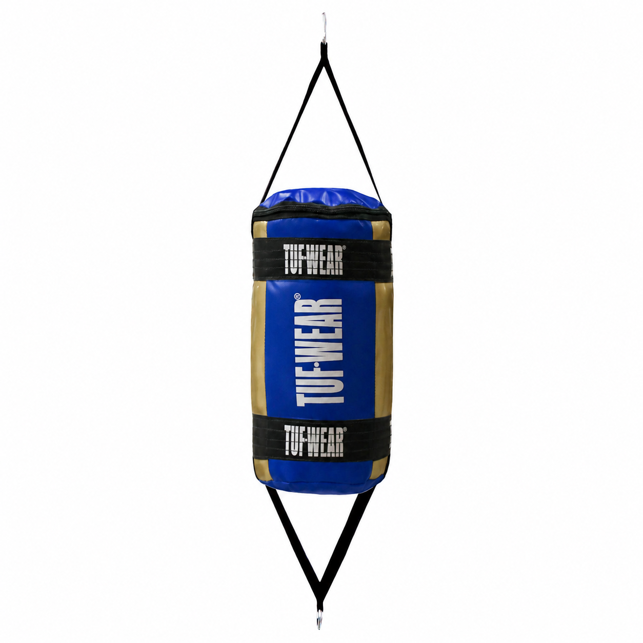 TW31256-BLUEGOLD-F1 Tuf Wear Balboa Floor To Ceiling Bag (3lb) - Image 1