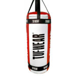 Tuf Wear Balboa 4ft Jumbo Punchbag  (20 Inch Diameter) - Red / White (Approx 60kg)