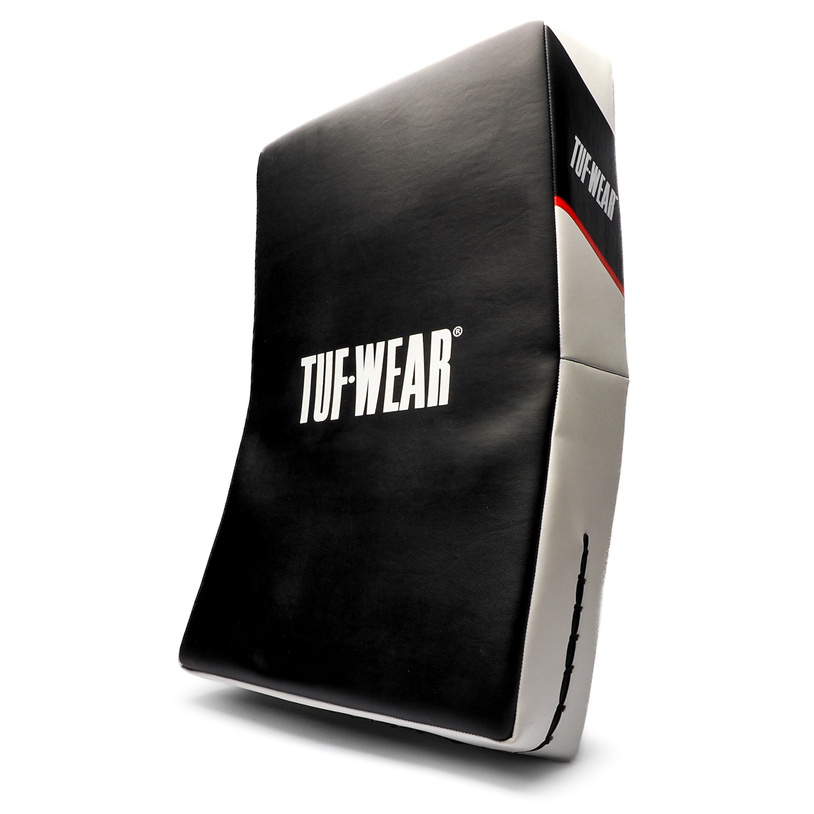 TW38162-BLACKWHITE-F1-1 Tuf Wear Cruise Curved Strike Shield - Image 1
