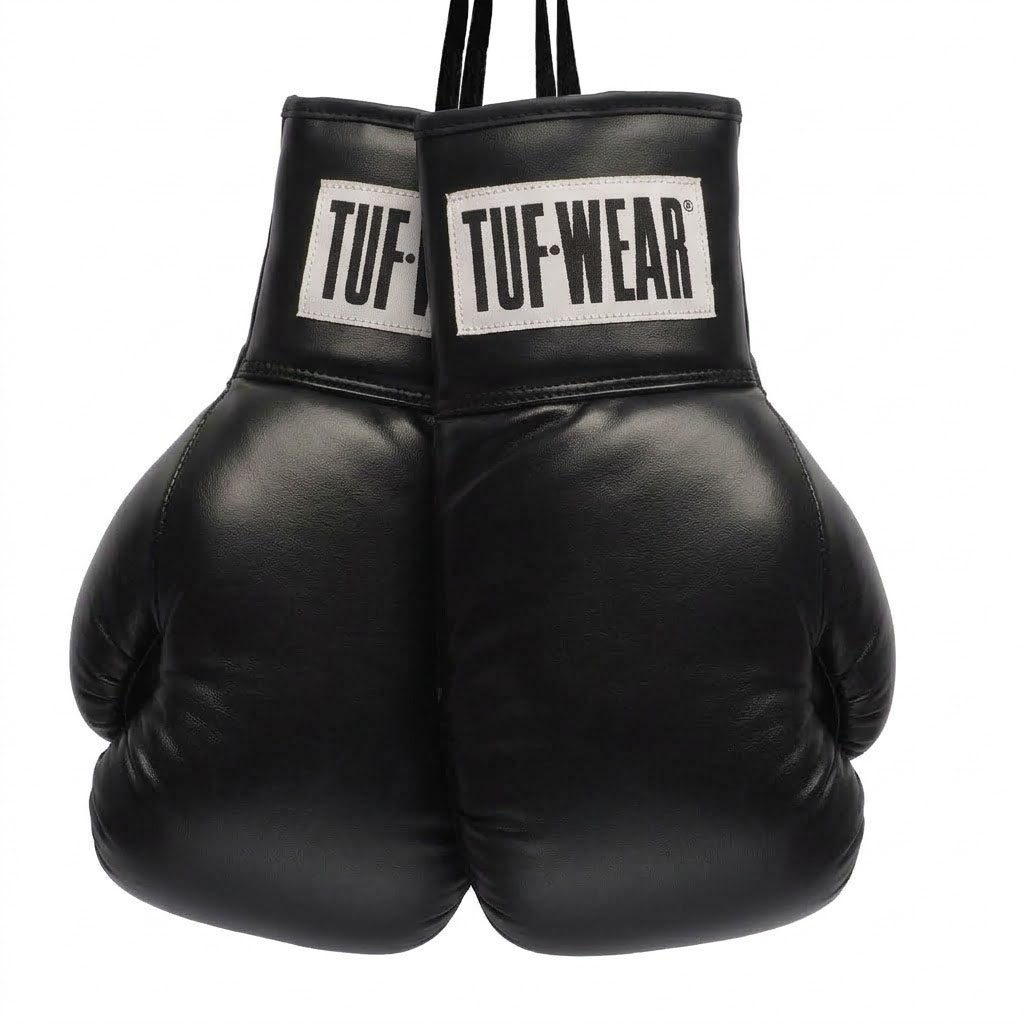 TW32702-BLACK-F1 Tuf Wear PU Autograph Gloves - Image 1